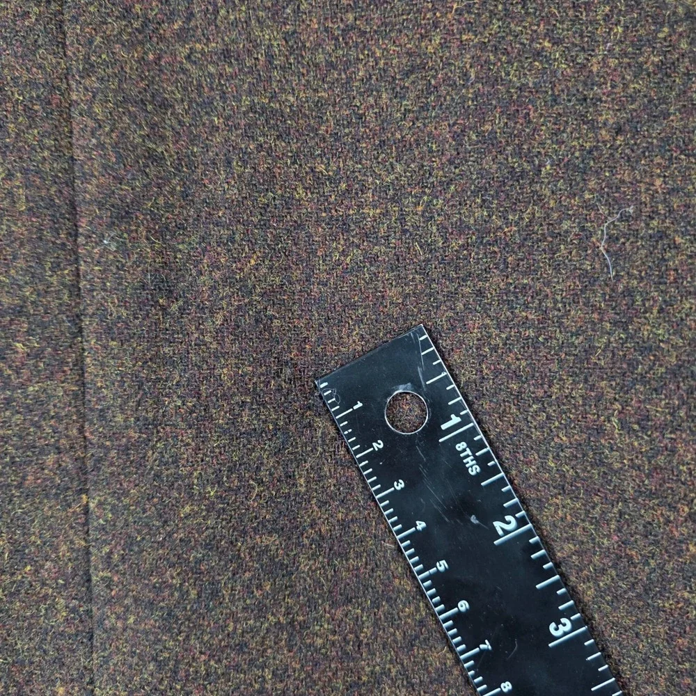 Burberry London Mens 43R Brown Wool Tweed Two Button Blazer Sport Coat Jacket